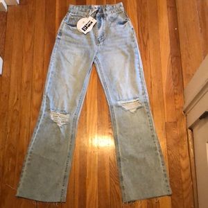 Princess Polly “Monaco Denim Jeans”.